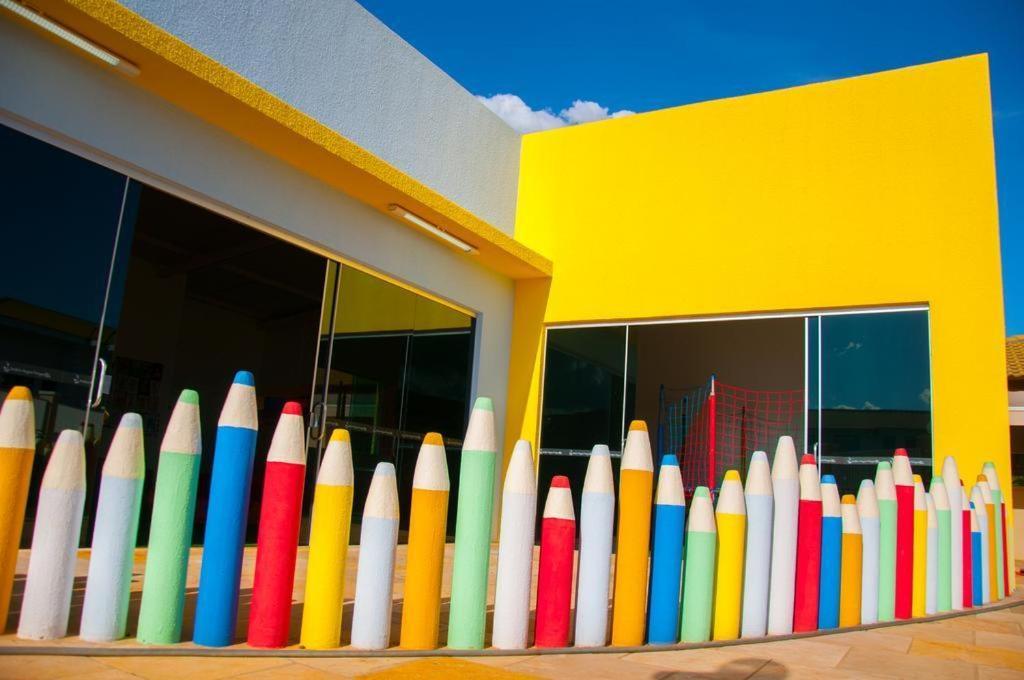 Lacqua Diroma V Apt Localizado Proximo A Portariaparque Aquatico Completo Nao Dispomos De Roupa De Cama E Banho Caldas Novas Buitenkant foto